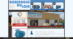 Desktop Screenshot of bobinages-du-loir.com